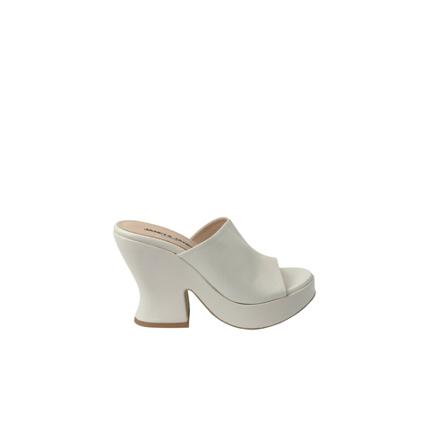 Janet & Janet, Mules Emma Wit, Dames, Maat:40 EU