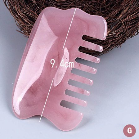 Gouache Skraber Natursten Gua Sha Kam til Hoved Kropsmassage Meridian Skrabning Zoneterapi Blodcirkulation Jade Terapi Værktøjer
