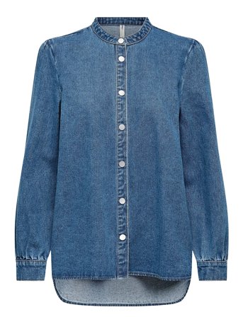 ONLY | Onlbelle L/S Shirt Dnm Gua | S