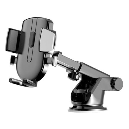 Biltelefonholder, Ultra Kraftig Sugekop, Instrumentbræt Biltelefonholder, 360° Rotation & Enhåndsbetjening