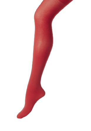 Å WOMAN Strumpbyxor i microfiber 50 den, matt Röd L