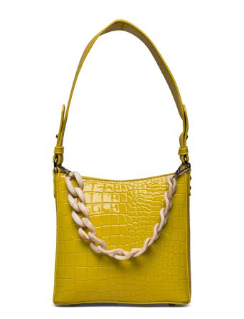 Amble Croco Small Yellow HVISK