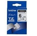 Brother P-TOUCH TAPE 6MM BLACK/WHITE