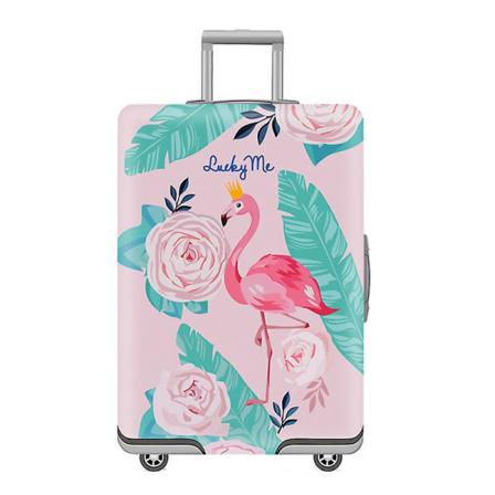Rosa Flamingos 26-28 tums resväska för cover