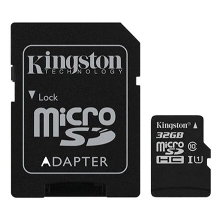 Kingston Canvas Select MicroSD -muistikortti SD-adapterilla, 32 GB - Kingston