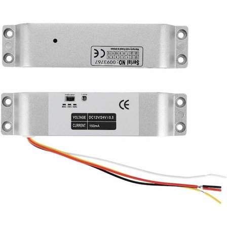 1000KG Elektrisk Magnetlås, DC12V Induktion Dør Adgangskontrol