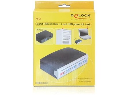 Delock 4 port USB 3.0 Hub - hub - 4 porter