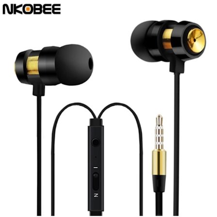 NKOBEE JTX-VOXMAN In-ear Hörlurar (Mic In-lineControl)