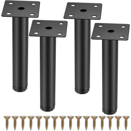 4 stk. møbelben, 15 cm/5,9 tommer justerbare møbelben