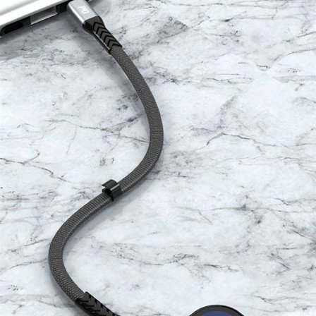 Dudao L10P Lightning - USB-C PD 20W-kabel 0,23 m - sort