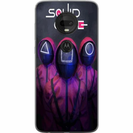 Motorola Moto G7 Mjukt Skal - Squid Game