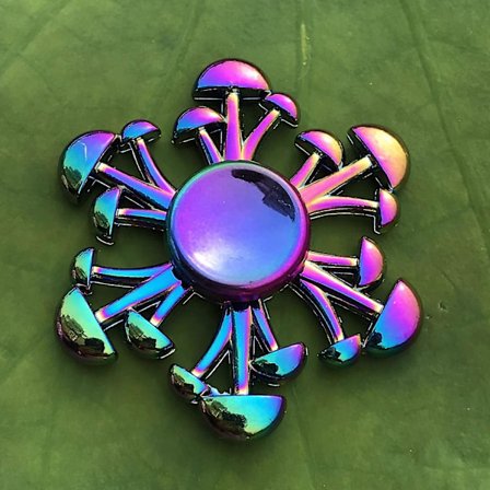 Clover Färgglad Fidget Spinner Finger Spinner Dekompressionsleksak Hand Spinner Finger Spinner