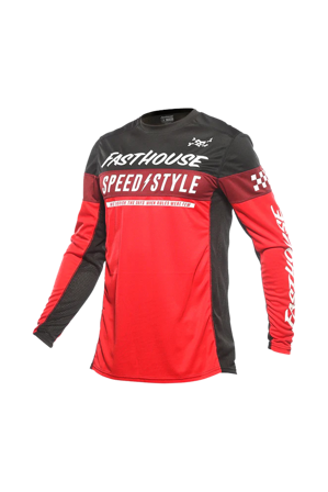 Bluza Cross Fasthouse Grindhouse Akin Czerwony/Czarny L