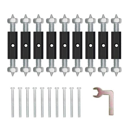 Easy - Fix stikkontakt Reparationsværktøj type 86 kontaktpatron isolator reparatør Kassette reparationsenhed / elektrisk boks reparation, Kontakt 