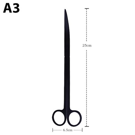 Aquatic Pincett Sax Spatel Tool - Rostfritt stål Aquari