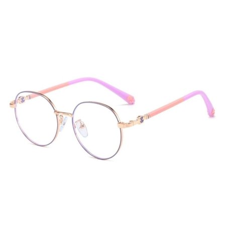 Anti-blått lys briller for barn, databriller for øyevern, ultralett ramme 3