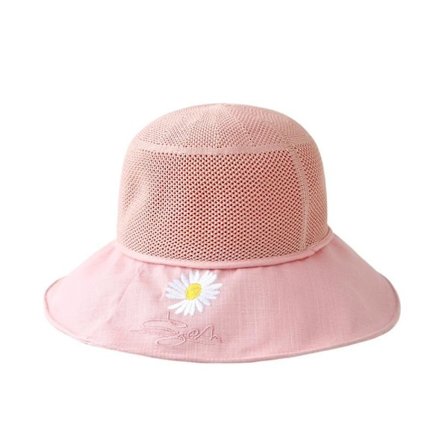 Solhatt, solhatt för barn, andningsbar, lätt, för komfort hela dagen, bomullsfiskehatt, sommar utomhusaktiviteter, solhatt (rosröd)