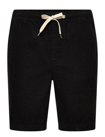 Corduroy Shorts Black Lindbergh