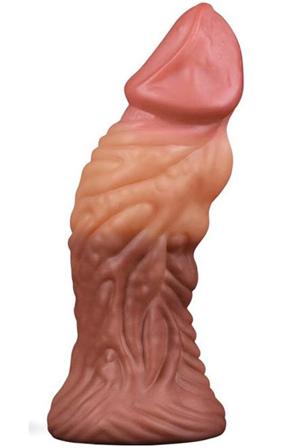Lovetoy Dual Layered Platinum Silicone Plug 18 cm Grövre analplugg - Blushme.se
