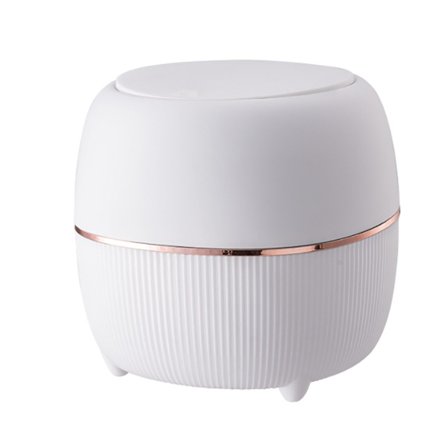 Mini skraldespand, badeværelseskosmetikspand, bordskraldespand med låg