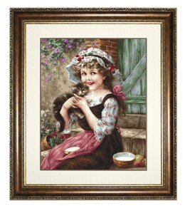 Bild Schmusen auf der Treppe - Luca-S