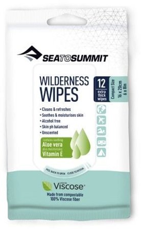 Sea to Summit Wilderness Wipes Compact 12-Pack