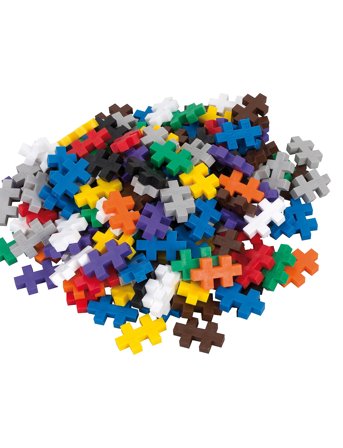 Plus-Plus Plus-Plus Basic / 1200 Pcs - Multi/patterned - ONE SIZE