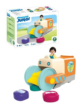 PLAYMOBIL Junior: Push And Grab Garbage - Multi/patterned - ONE SIZE