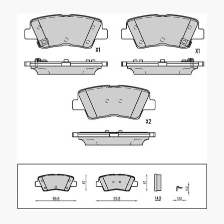 Biltema - Bremseklosser