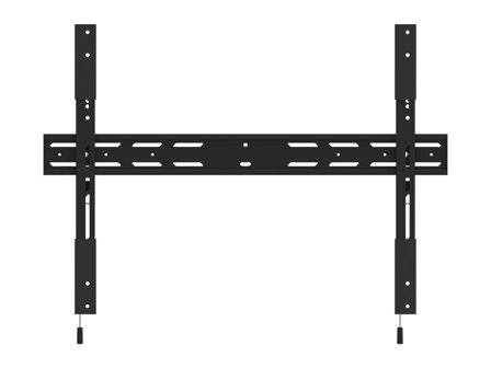 Multibrackets M Universal Wallmount Fixed X Large - brakett - lav profil - for LCD-skjerm - svart