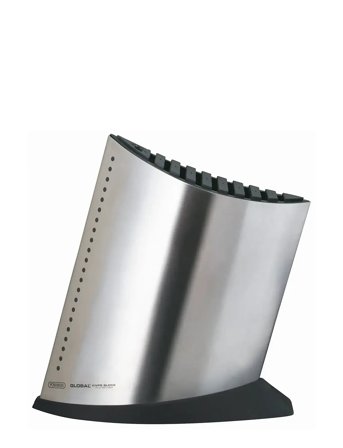Knivblok Rfr 9+1 Home Kitchen Knives & Accessories Knife Blocks Silver GLOBAL