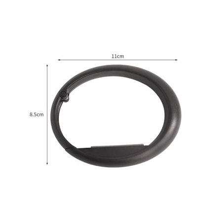 Bærbar ABS Veskekrok For Henge Bord Veske Veske Kroker Vegg Ha