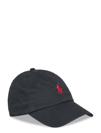 Ralph Lauren Kids Cotton Chino Ball Cap - Red - 5/7