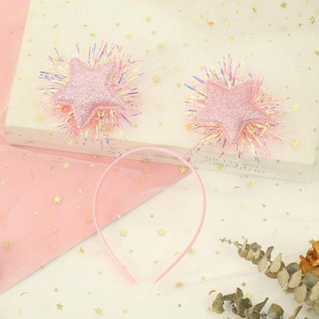 Hårbøyle med paljetter ROSA