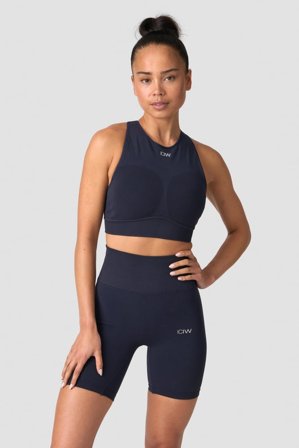 Force Warpknit Sports Bra Navy