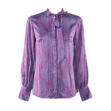 Nenette, Blouses Paars, Dames, Maat:XS