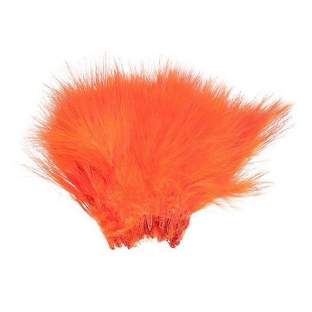 Marabou Strung - Fluo. Fire Orange