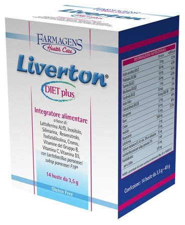 Liverton Diet Plus 14 Bustine