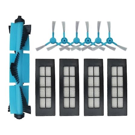 11 kpl Cecotec Conga 3090 Robotti-imurin varaosat pääsivellin Hepa-suodatin kotitalouksien siivoukseen Boris