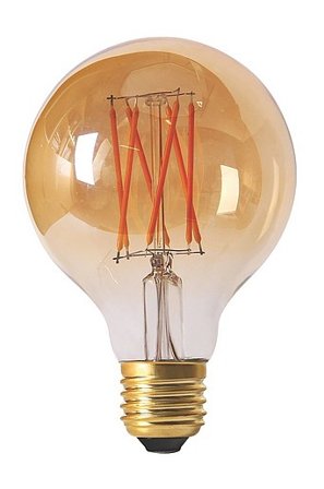 Jotex - ELECT LED FILAMENT źródło światła 80 mm E27 Złoto - Kup E27 firmy Jotex