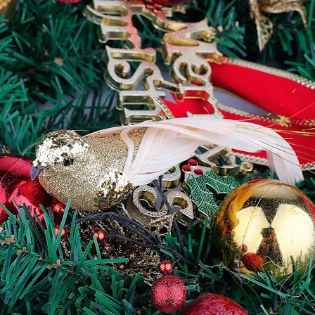 12 stk. realistiske søde fjerklædte glitter kunstige fugle klip på juletræ ornament kranse festlige bryllupsdekorationer