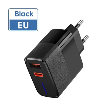 Elough 100W Snabbladdare USB LED Laddare PD Snabbladdning 5.0 USB Typ C Laddare Adapter För iPhone Max Samsung Xiaomi Huawei