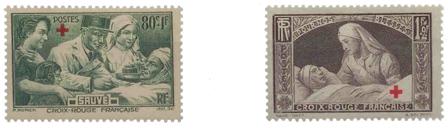 Frankrig 1940 - YT 459-460 - Ubrugt