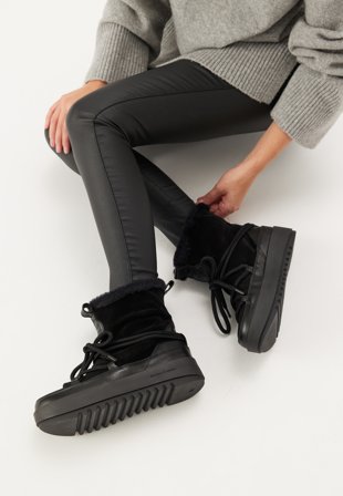 Canada Snow Mount Marty Lace Black Sko