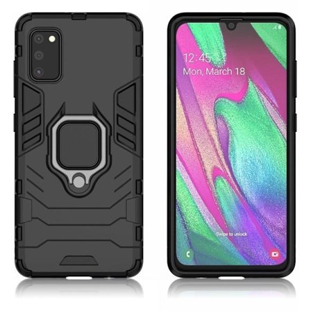 Ring Guard Cover - Samsung Galaxy A41 - Sort