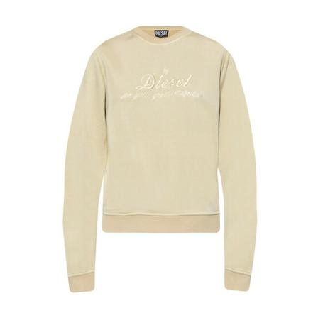 Diesel - Hoodies - Beige - Dam - Storlek: Xs, Dam, Storlek: XS