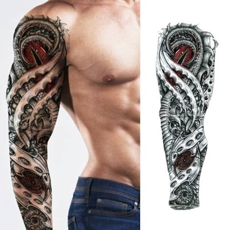 Midlertidig tatovering Fake Tattoo Sleeve Fake Tattoo Fakeleeve