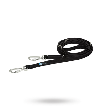 Anny-X - Anny-X Safety Fun Koppel - Svart - Hundkoppel- För stora hundar