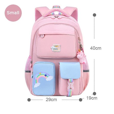 Koreansk mode regnbåge axelrem skolväska för tonåringar flickor barns vattentäta ryggsäckar barn skolväskor mochilas