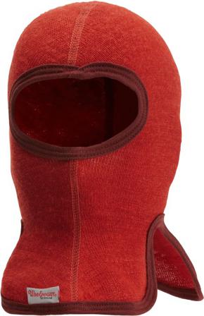 Woolpower - Kids Balaclava 200 lasten kypärämyssy - Punainen